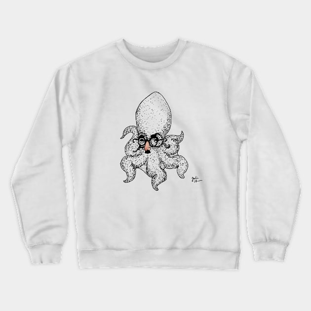 SquidCognito Crewneck Sweatshirt by juliamhass